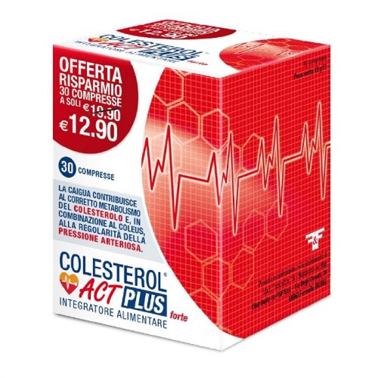 Colesterol Act Plus Forte 30 Compresse